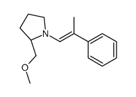 (2R)-2-(methoxymethyl)-1-(2-phenylprop-1-enyl)pyrrolidine Structure