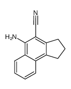 5-amino-2,3-dihydro-1H-cyclopenta[a]naphthalene-4-carbonitrile Structure