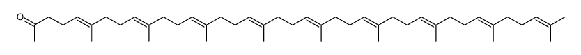 Solanesylacetone Structure