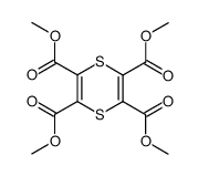 Tetramethyl 1,4-dithiine-2,3,5,6-tetracarboxylate Structure