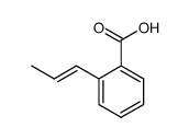 (E)-2-(prop-1-en-1-yl)benzoic acid Structure