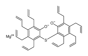 magnesium thiobis(tetrapropenylphenolate) Structure
