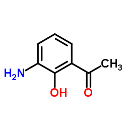 3-氨基-2-羟基苯乙酮结构式