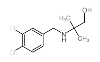 N-(2-(3-Hydroxy-2-methyl)propyl)-3,4-dichlorobenzylamine结构式