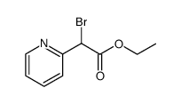 ethyl α-bromo-2-pyridylacetate结构式