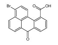 3-bromo-7-oxo-7H-benz[de]anthracene-11-carboxylic acid结构式