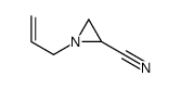 1-prop-2-enylaziridine-2-carbonitrile Structure