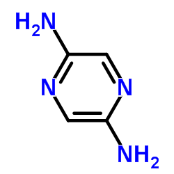 吡嗪-2,5-二胺结构式