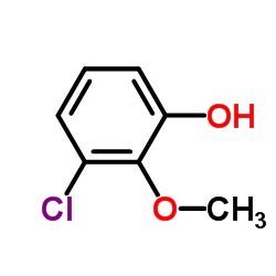 3-氯-2-甲氧基苯酚结构式