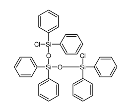 bis[[chloro(diphenyl)silyl]oxy]-diphenylsilane结构式