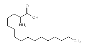 2-Aminohexadecanoic acid structure