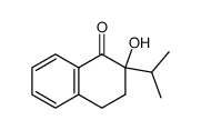 2-hydroxy-2-isopropyl-3,4-dihydronaphthalen-1(2H)-one结构式