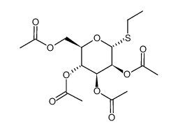 2,3,4,6-乙基-O-乙酰基-α-D-硫代甘露聚糖结构式