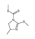 methyl 4-methyl-2-(methylthio)-4,5-dihydro-1H-imidazole-1-carbodithioate Structure
