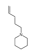 1-(pent-4-en-1-yl)piperidine结构式