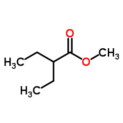 2-乙基丁酸甲酯结构式