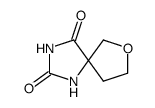 7-oxa-1,3-diazaspiro[4.4]nonane-2,4-dione结构式