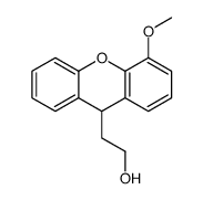 2-(4-methoxy-9H-xanthen-9-yl)ethanol Structure