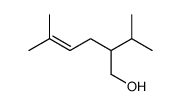 2-isopropyl-5-methylhex-4-en-1-ol Structure