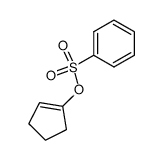 (Cyclopenten-1-yl)-benzolsulfonat Structure
