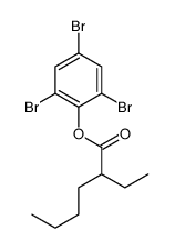 2,4,6-tribromophenyl 2-ethylhexanoate结构式