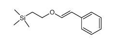 (E)-trimethyl(2-(styryloxy)ethyl)silane结构式