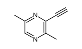 Pyrazine, 3-ethynyl-2,5-dimethyl- (9CI) Structure
