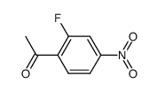 2'-Fluoro-4'-nitroacetophenone Structure