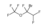 Ethane, 1-bromo-1,2,2-trifluoro-1-(trifluoromethoxy)结构式
