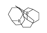 9-[4-(9-borabicyclo[3.3.1]nonan-9-yl)butyl]-9-borabicyclo[3.3.1]nonane结构式