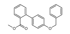 4-(苄氧基)-[1,1-联苯]-2-羧酸甲酯结构式