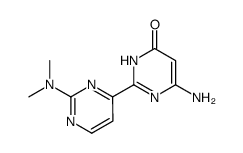 6-amino-2'-dimethylamino-2,4'-bipyrimidin-4(3H)-one Structure
