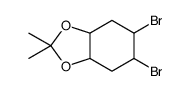 5,6-dibromo-2,2-dimethyl-3a,4,5,6,7,7a-hexahydro-1,3-benzodioxole Structure