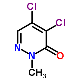 4,5-二氯-2-甲基哒嗪-3-酮结构式