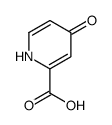 4-氧代-1,4-二氢吡啶-2-羧酸结构式