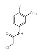 2-chloro-N-(4-chloro-3-methylphenyl)acetamide Structure