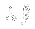 Chromium(III)phosphate tetrahydrate Structure