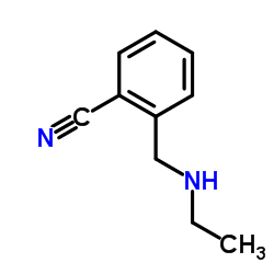 2-[(Ethylamino)methyl]benzonitrile Structure