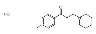 4'-Methyl-3-(1-piperidyl)propiophenone hydrochloride结构式