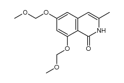 6,8-bis(methoxymethoxy)-3-methyl-2H-isoquinolin-1-one Structure