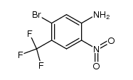 5-bromo-2-nitro-4-(trifluoromethyl)aniline结构式