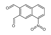 5-nitronaphthalene-2,3-dicarbaldehyde Structure