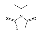 3-propan-2-yl-2-sulfanylidene-1,3-thiazolidin-4-one结构式
