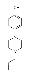 4-(4-propyl-1-piperazinyl)phenol Structure