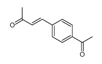 4-(4-acetylphenyl)but-3-en-2-one结构式