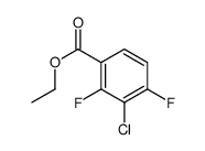 Ethyl 3-chloro-2,4-difluorobenzoate Structure