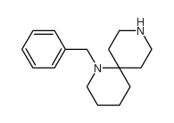 1-苄基-1,9-二氮杂螺[5.5]十一烷结构式