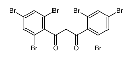 1,3-bis(2,4,6-tribromophenyl)propane-1,3-dione结构式