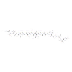 Hypocretin (70-98) (human) structure