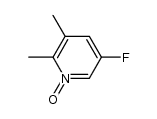 Pyridine, 5-fluoro-2,3-dimethyl-, 1-oxide (9CI) picture